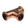 Copper equal tee