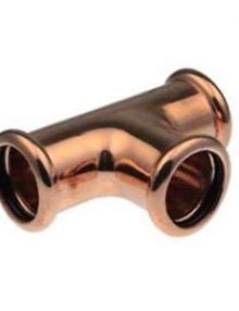 Copper equal tee
