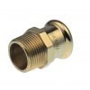 pegler straight male connector