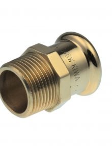 pegler straight male connector