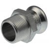 pegler straight male connector