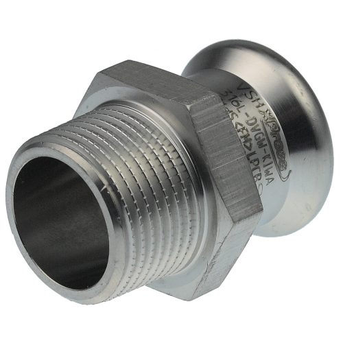 pegler straight male connector