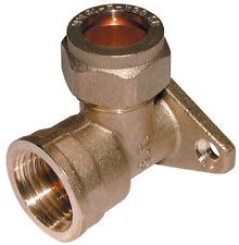Wallplate elbow